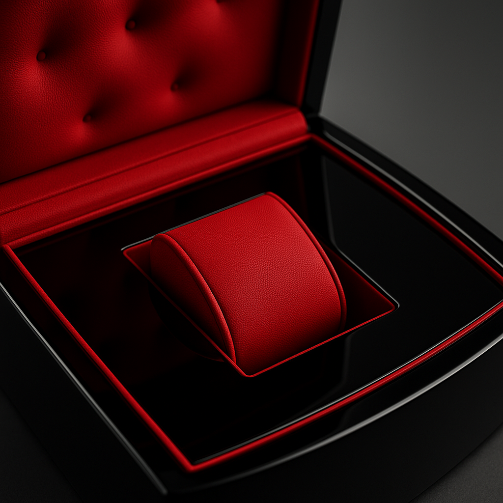 Luxury Pelvini® Box - Crimson Obsidian